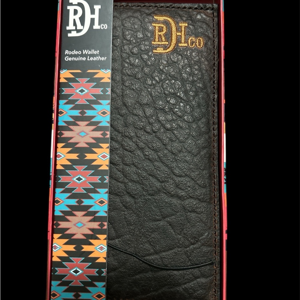 Brown Leather Rodeo Wallet